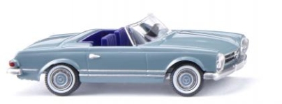 Wiking 014248 - H0 - Mercedes-Benz 280 SL Cabrio - horizontblau